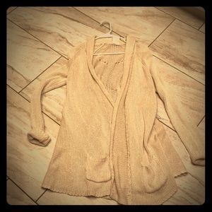 Anthropologie ivory sweater